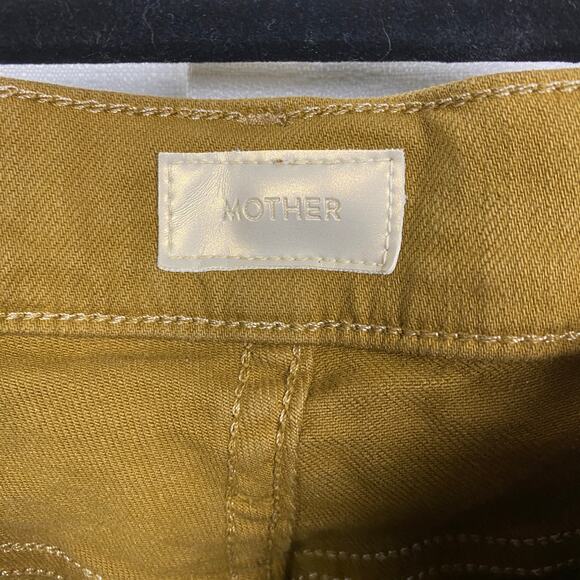 Mother The Mid Rise Dazzler Ankle Fray Jean in Play Date Brown Sz.29 - Picture 9 of 16